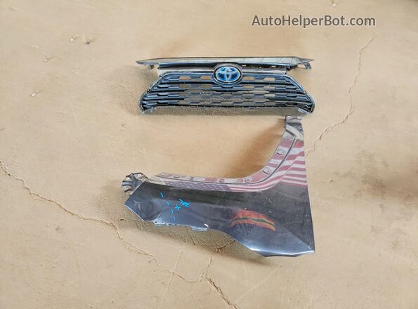 2T3LWRFV6NW139278 2022 TOYOTA RAV4 Gray ძრავის განყოფილების ხედი