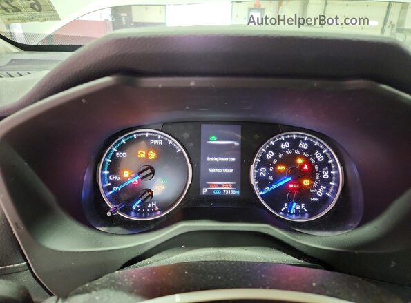2T3MWRFV7NW145210 2022 TOYOTA RAV4 Silver Սարքավորումների վահանակի տեսք