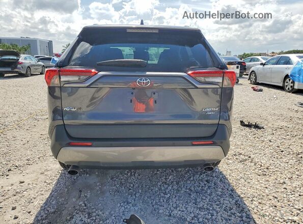 2T3N1RFV7NW281923 2022 TOYOTA RAV4 Gray უკანა ხედი