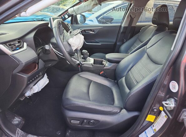 2T3N1RFV7NW281923 2022 TOYOTA RAV4 Gray წინა სალონის ხედი