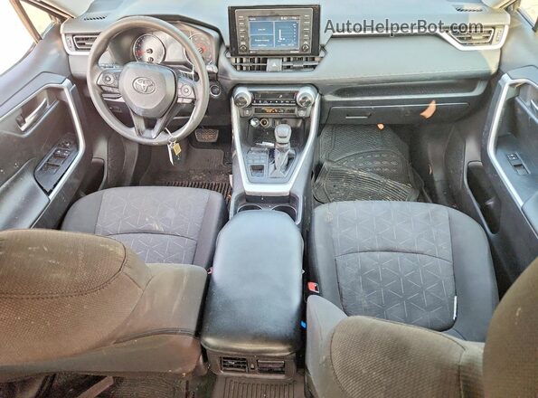 2T3P1RFV0LC138304 2020 TOYOTA RAV4 Gray Вид панелі приладів