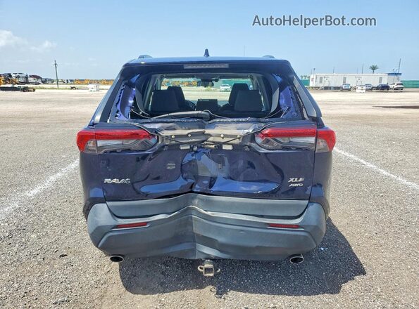 2T3P1RFV0MC141477 2021 TOYOTA RAV4 Blue Вид ззаду