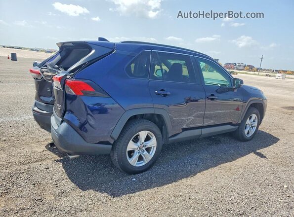 2T3P1RFV0MC141477 2021 TOYOTA RAV4 Blue Задня права чверть