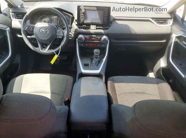 2T3P1RFV0MC141477 2021 TOYOTA RAV4 Blue Вид панелі приладів