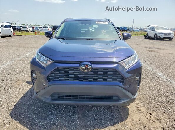 2T3P1RFV0MC141477 2021 TOYOTA RAV4 Blue Вид спереду