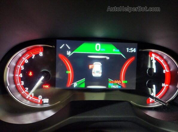 2T3P1RFV0SW565382 2025 TOYOTA RAV4 Белый Вид щитка приборов