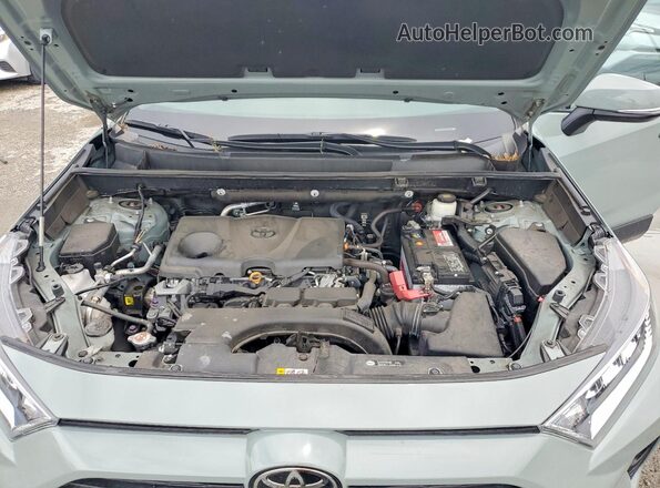 2T3P1RFV1LC119132 2020 TOYOTA RAV4 Turquoise ძრავის განყოფილების ხედი