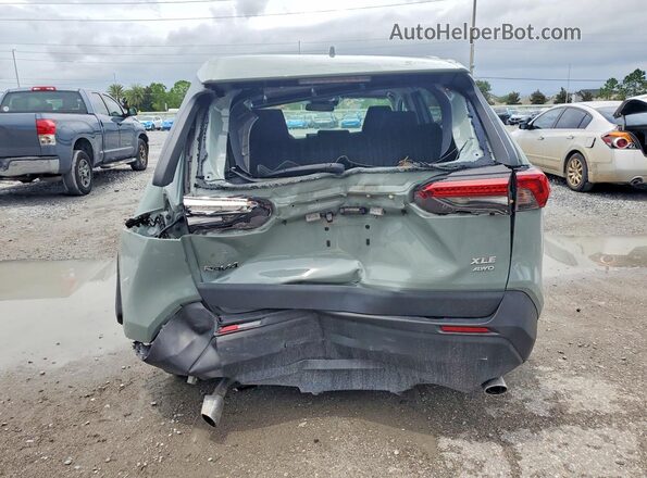2T3P1RFV1LC119132 2020 TOYOTA RAV4 Turquoise უკანა ხედი