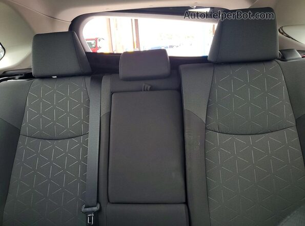 2T3P1RFV1LC119132 2020 TOYOTA RAV4 Turquoise უკანა სავარძლების ხედი
