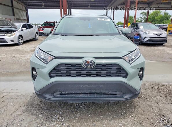 2T3P1RFV1LC119132 2020 TOYOTA RAV4 Turquoise წინა ხედი