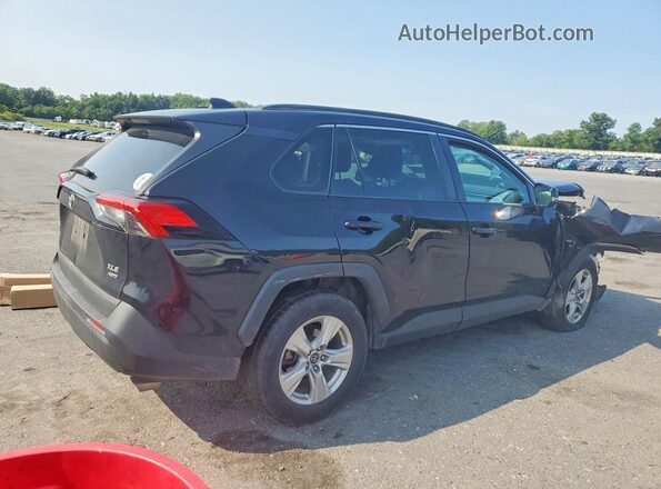 2T3P1RFV1MC168154 2021 TOYOTA RAV4 Black Հետևի աջ