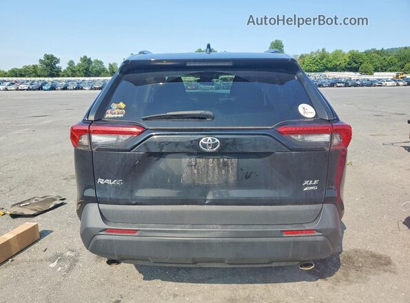 2T3P1RFV1MC168154 2021 TOYOTA RAV4 Black Հետևի տեսք