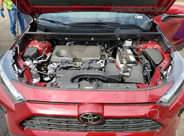 2T3P1RFV1RW485700 2024 TOYOTA RAV4 Red Vista interior trasera