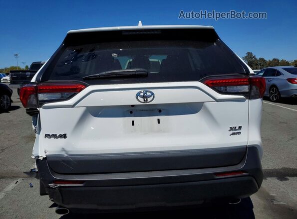 2T3P1RFV2NC268720 2022 TOYOTA RAV4 White Vista trasera