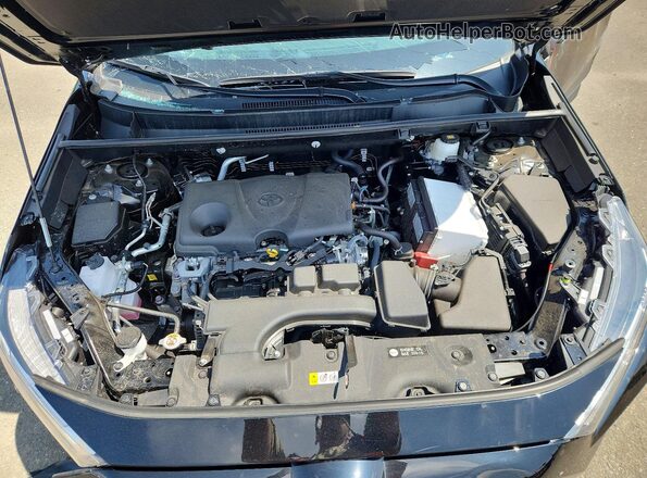 2T3P1RFV2SW614999 2025 TOYOTA RAV4 Black Vista del compartimento del motor
