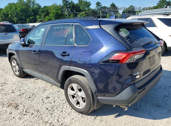 2T3P1RFV3MW167683 2021 TOYOTA RAV4 Синий Задняя левая четверть