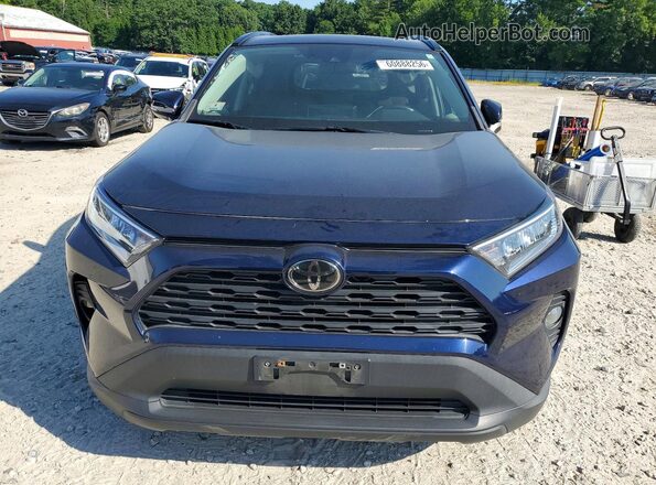 2T3P1RFV3MW167683 2021 TOYOTA RAV4 Синий Вид спереди
