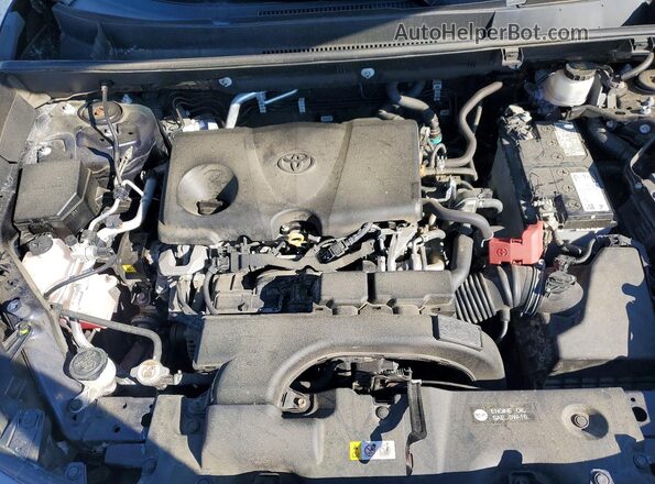 2T3P1RFV3MW167683 2021 TOYOTA RAV4 Синий Вид подкапотного пространства