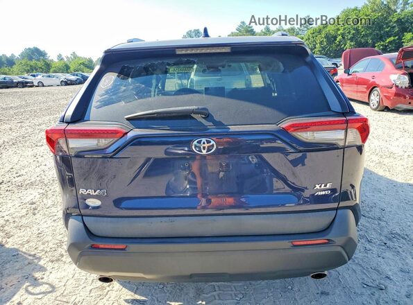 2T3P1RFV3MW167683 2021 TOYOTA RAV4 Синий Вид сзади