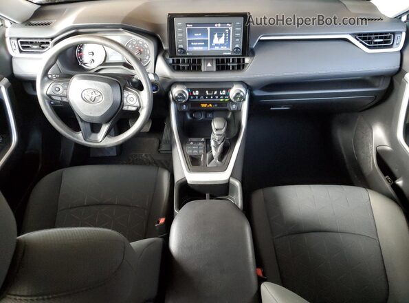 2T3P1RFV3NW250466 2022 TOYOTA RAV4 White Dashboard view