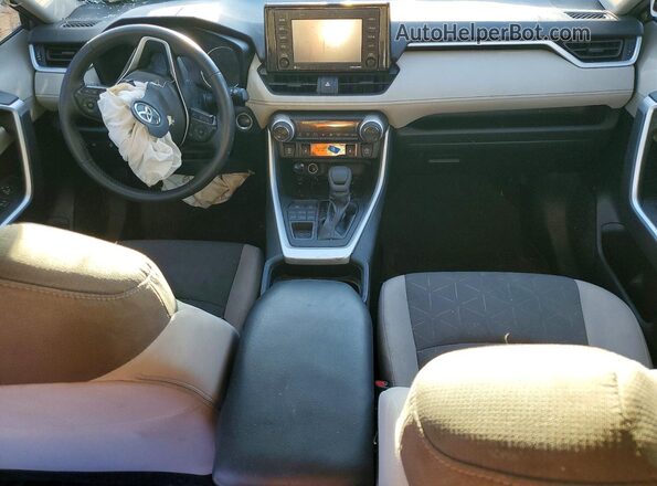 2T3P1RFV4LW124730 2020 TOYOTA RAV4 Gray Вид панелі приладів