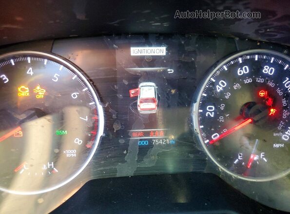 2T3P1RFV4LW124730 2020 TOYOTA RAV4 Gray Вид щитка приладів