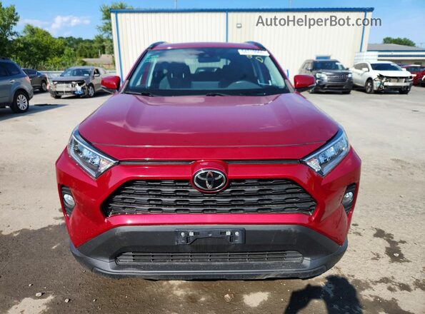 2T3P1RFV4MW178045 2021 TOYOTA RAV4 Red Դիմացի տեսք