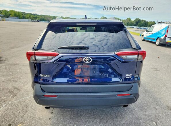 2T3P1RFV4SW564204 2025 TOYOTA RAV4 Blue Rear view