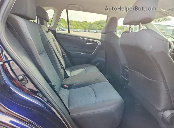 2T3P1RFV4SW564204 2025 TOYOTA RAV4 Blue Rear interior view