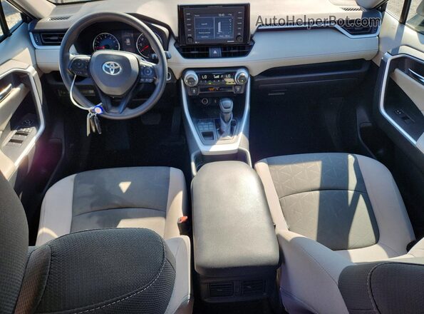 2T3P1RFV5LC135124 2020 TOYOTA RAV4 Gray წინა პანელის ხედი