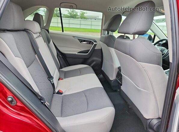 2T3P1RFV5LW108830 2020 TOYOTA RAV4 Red Вид задньої частини салону