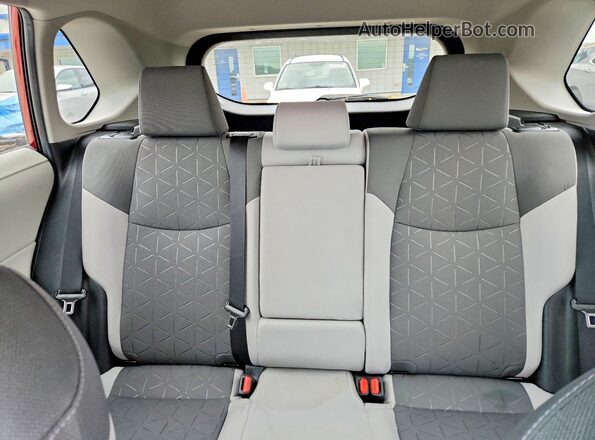 2T3P1RFV5LW108830 2020 TOYOTA RAV4 Red Вид задніх сидінь