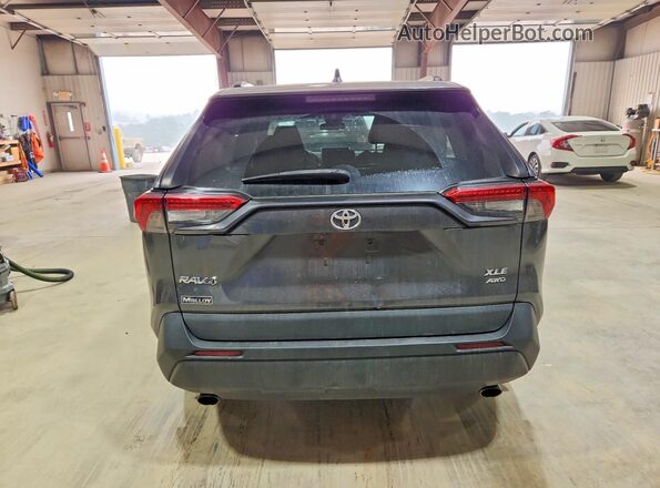 2T3P1RFV5MC176595 2021 TOYOTA RAV4 Серый Вид сзади