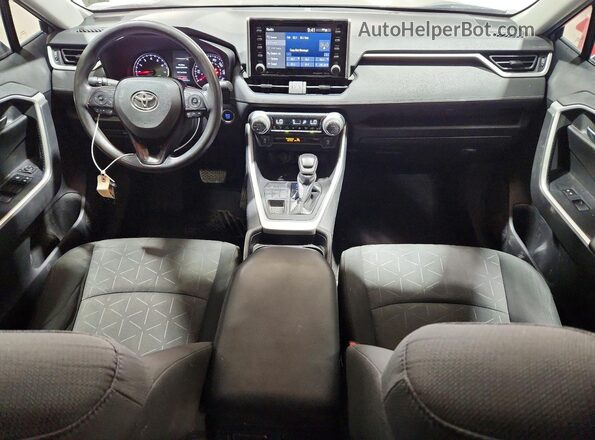2T3P1RFV5MC176595 2021 TOYOTA RAV4 Серый Вид панели приборов