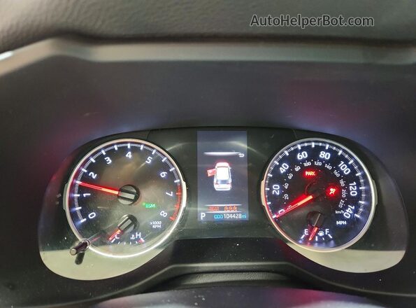 2T3P1RFV5MC176595 2021 TOYOTA RAV4 Серый Вид щитка приборов