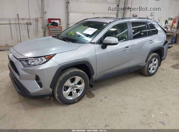 2T3P1RFV5MW148536 2021 TOYOTA RAV4 Silver Передня ліва чверть