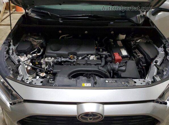 2T3P1RFV5MW238978 2021 TOYOTA RAV4 Серебряный Вид подкапотного пространства