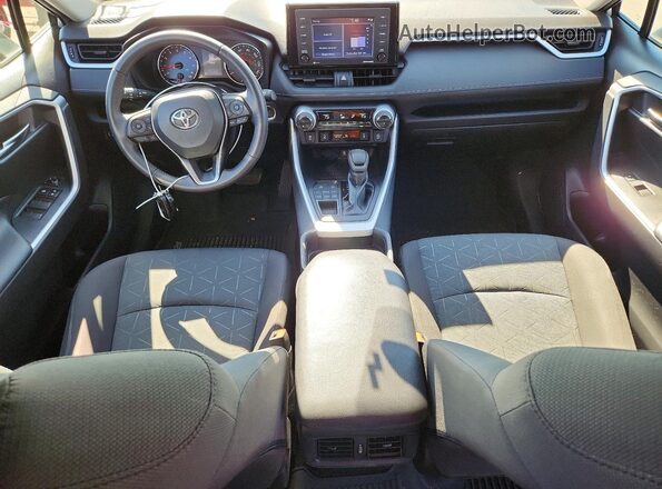 2T3P1RFV6LW122493 2020 TOYOTA RAV4 Серебряный Вид панели приборов