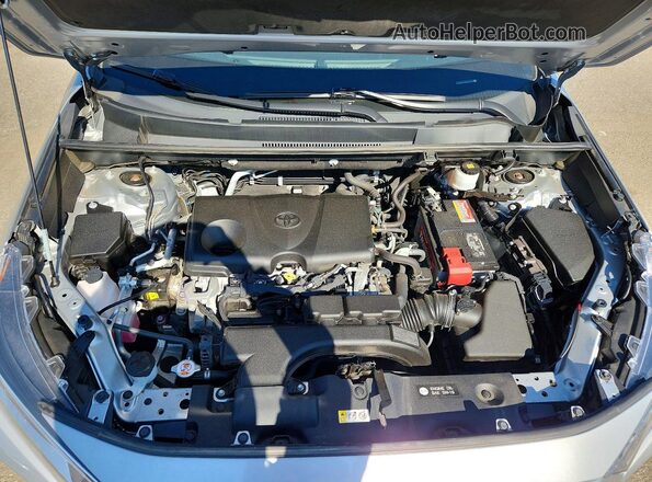 2T3P1RFV6LW122493 2020 TOYOTA RAV4 Серебряный Вид подкапотного пространства