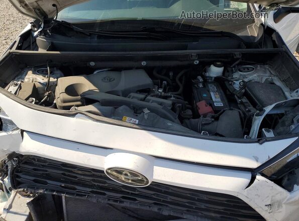2T3P1RFV6MC148238 2021 TOYOTA RAV4 White Widok wnętrza z tyłu