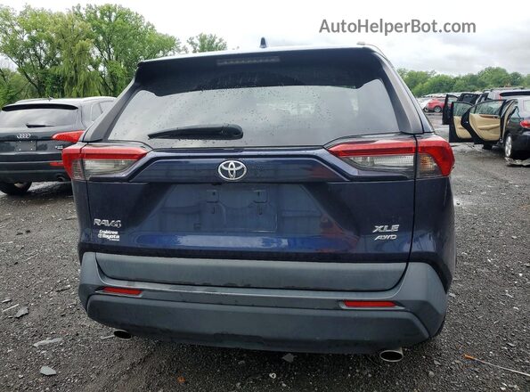 2T3P1RFV6MW212406 2021 TOYOTA RAV4 Blue უკანა ხედი