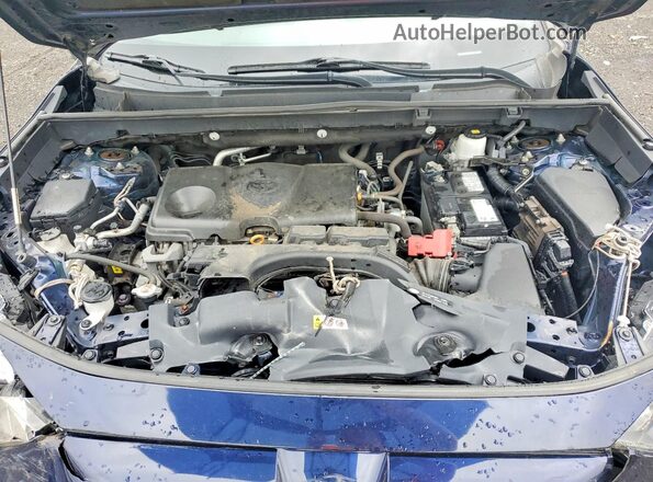 2T3P1RFV6MW212406 2021 TOYOTA RAV4 Blue ძრავის განყოფილების ხედი