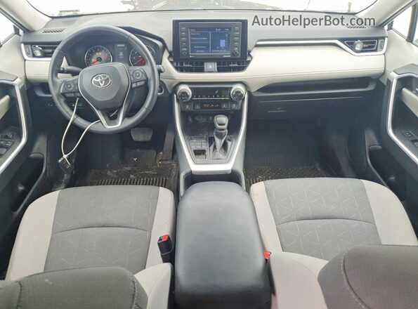 2T3P1RFV7NC309861 2022 TOYOTA RAV4 Белый Вид панели приборов