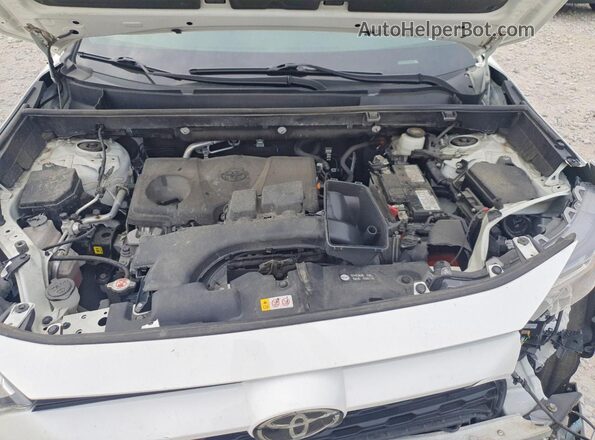 2T3P1RFV7NC309861 2022 TOYOTA RAV4 Белый Вид подкапотного пространства