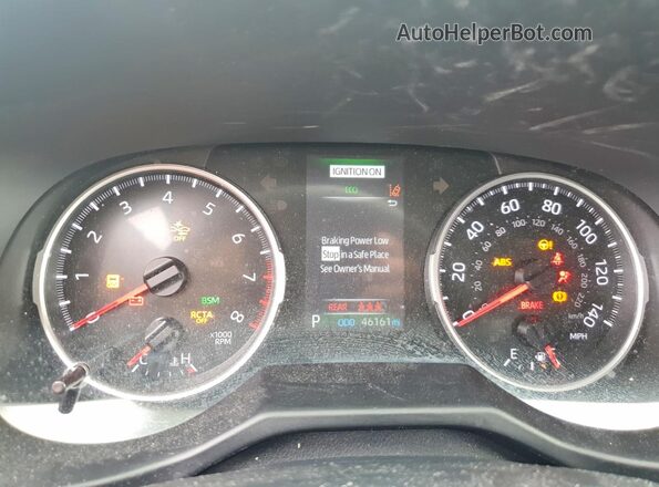 2T3P1RFV7NC309861 2022 TOYOTA RAV4 Белый Вид щитка приборов