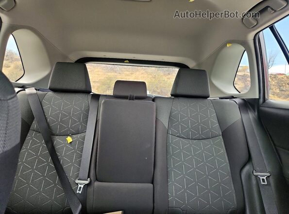 2T3P1RFV7NW304576 2022 TOYOTA RAV4 Charcoal Հետևի նստատեղերի տեսք