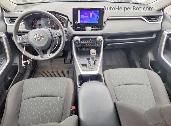 2T3P1RFV7PW343400 2023 TOYOTA RAV4 Серебряный Вид панели приборов