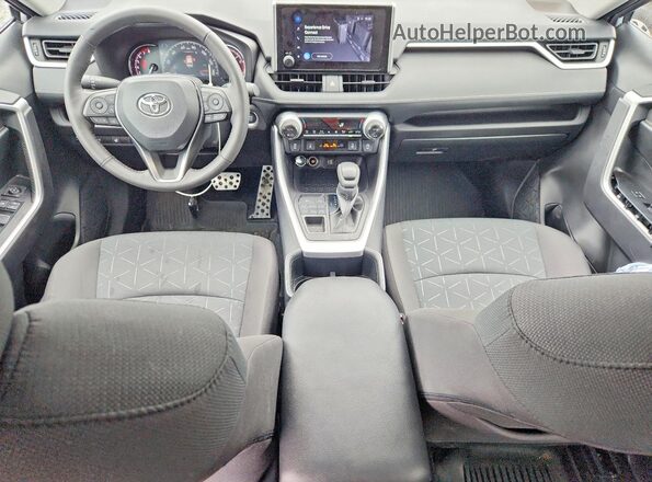 2T3P1RFV7RC449964 2024 TOYOTA RAV4 Silver Вид панелі приладів