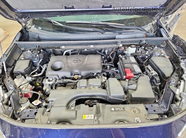 2T3P1RFV7RW456069 2024 TOYOTA RAV4 Blue Widok komory silnika