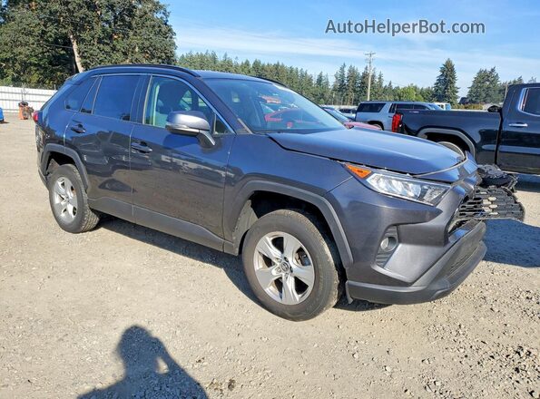 2T3P1RFV8LC119256 2020 TOYOTA RAV4 Серый Передняя правая четверть